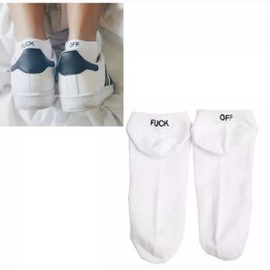 Fuck Off Ankle Socks